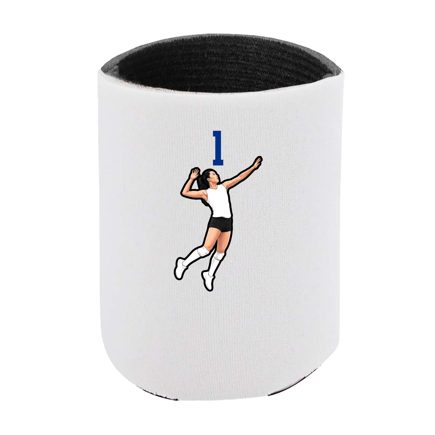 Can Holder — Number Top in White