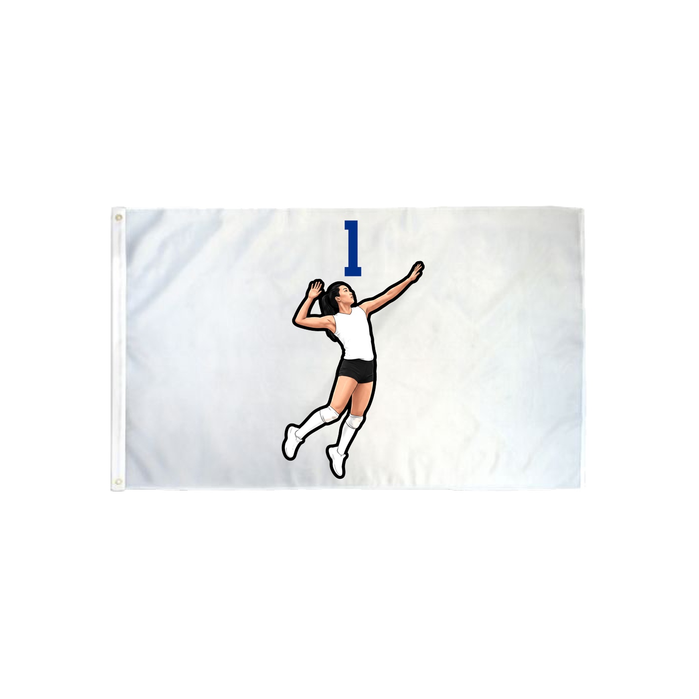 3x5 Flag — Number Top in Classic