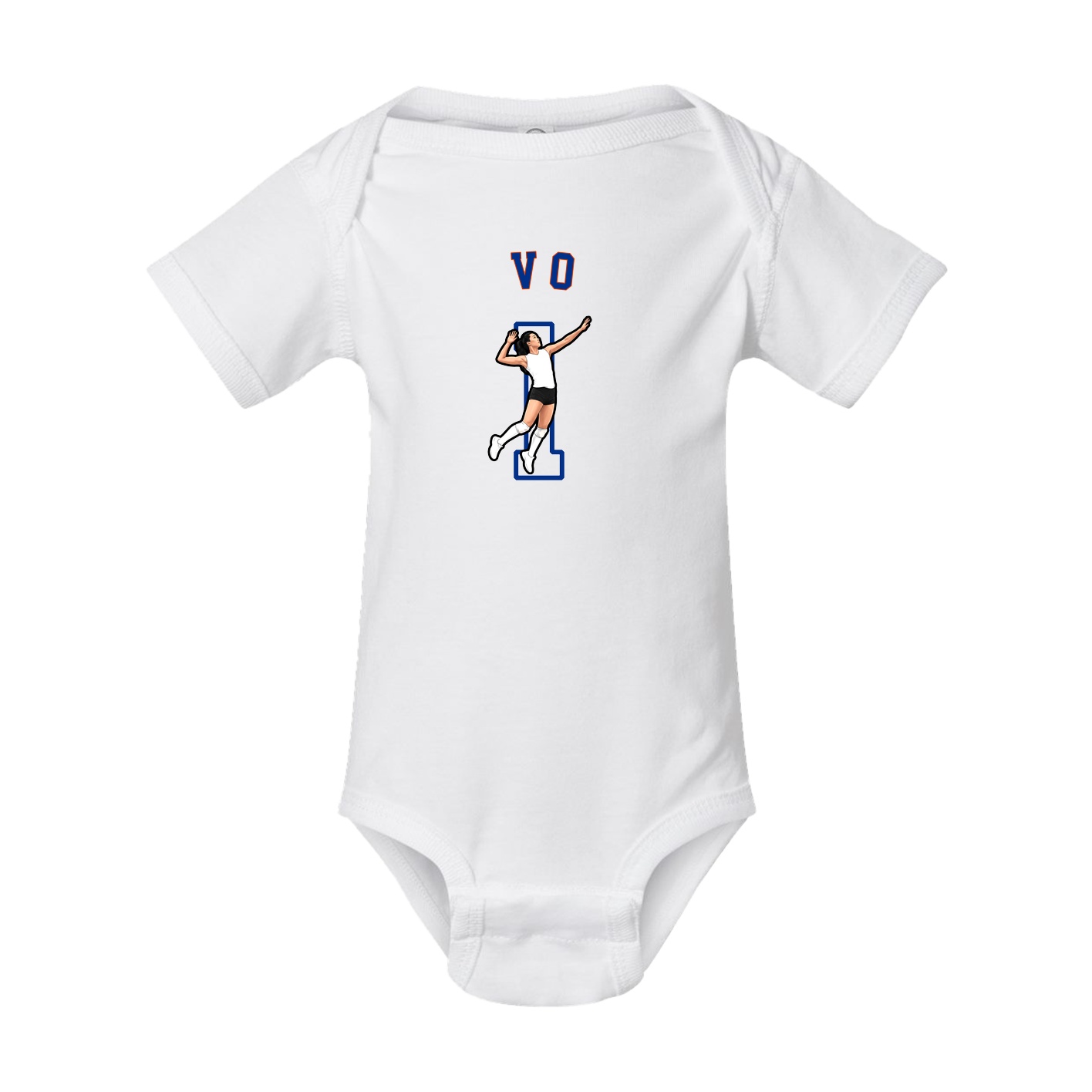 Baby Onesie — Shirsey Arch in White