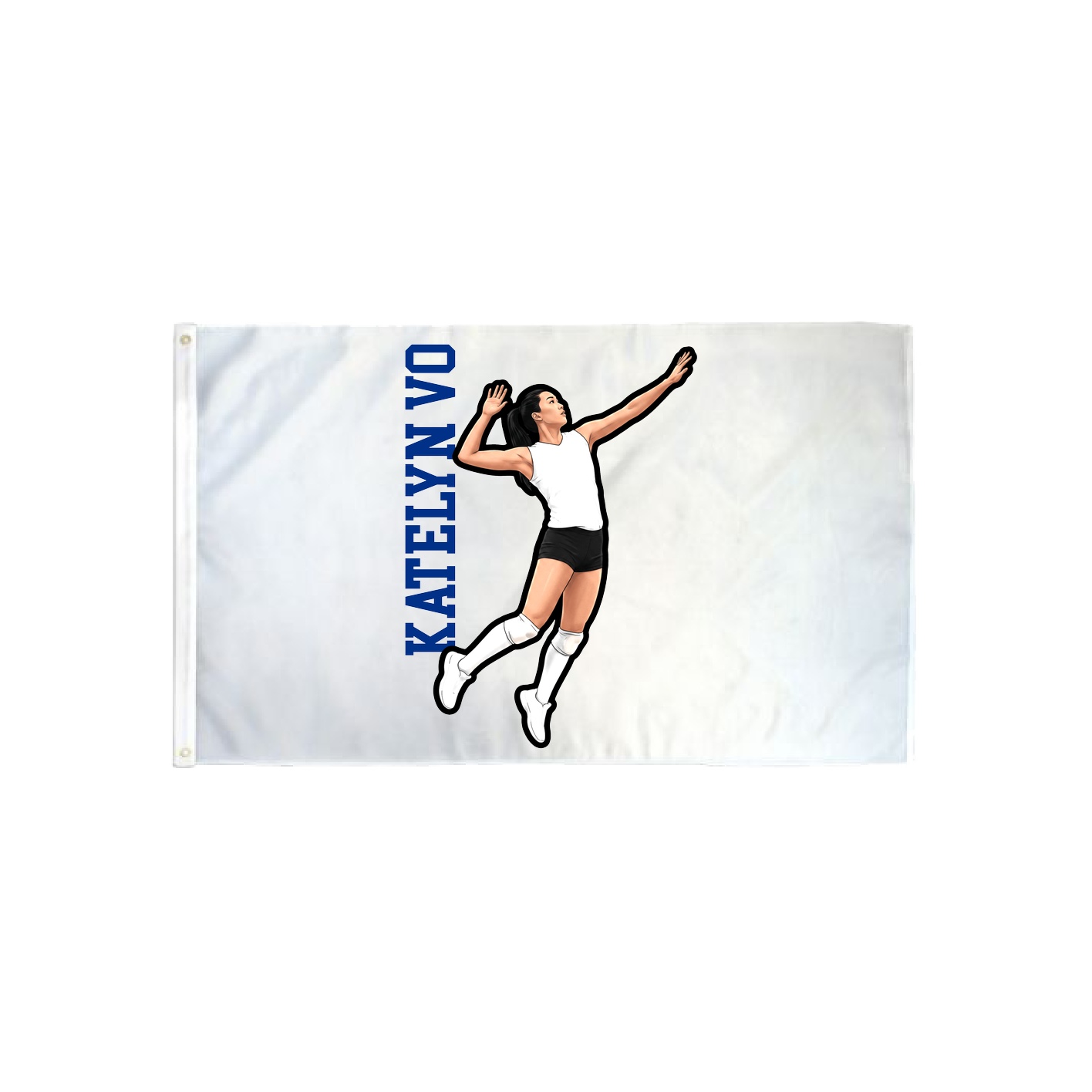 3x5 Flag — Name Vertical in Classic