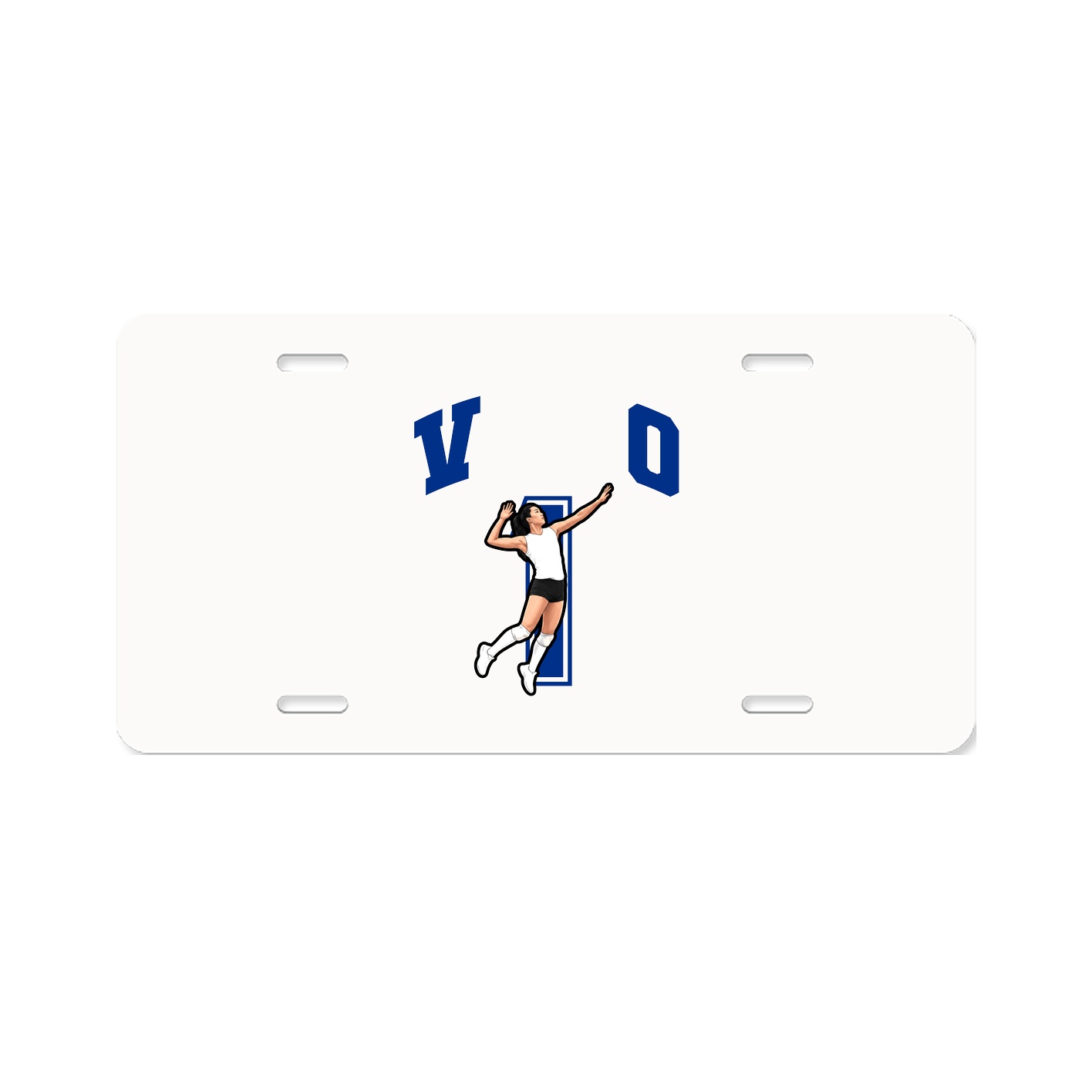 License Plate — Number in Classic