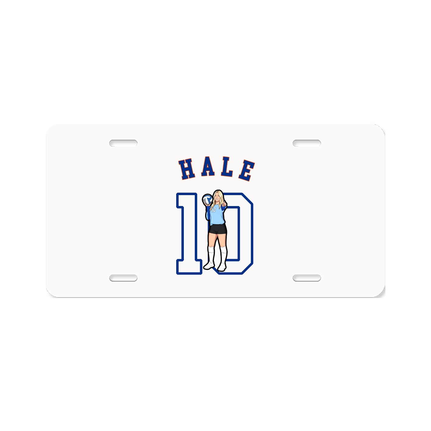 License Plate — Shirsey Arch in Classic
