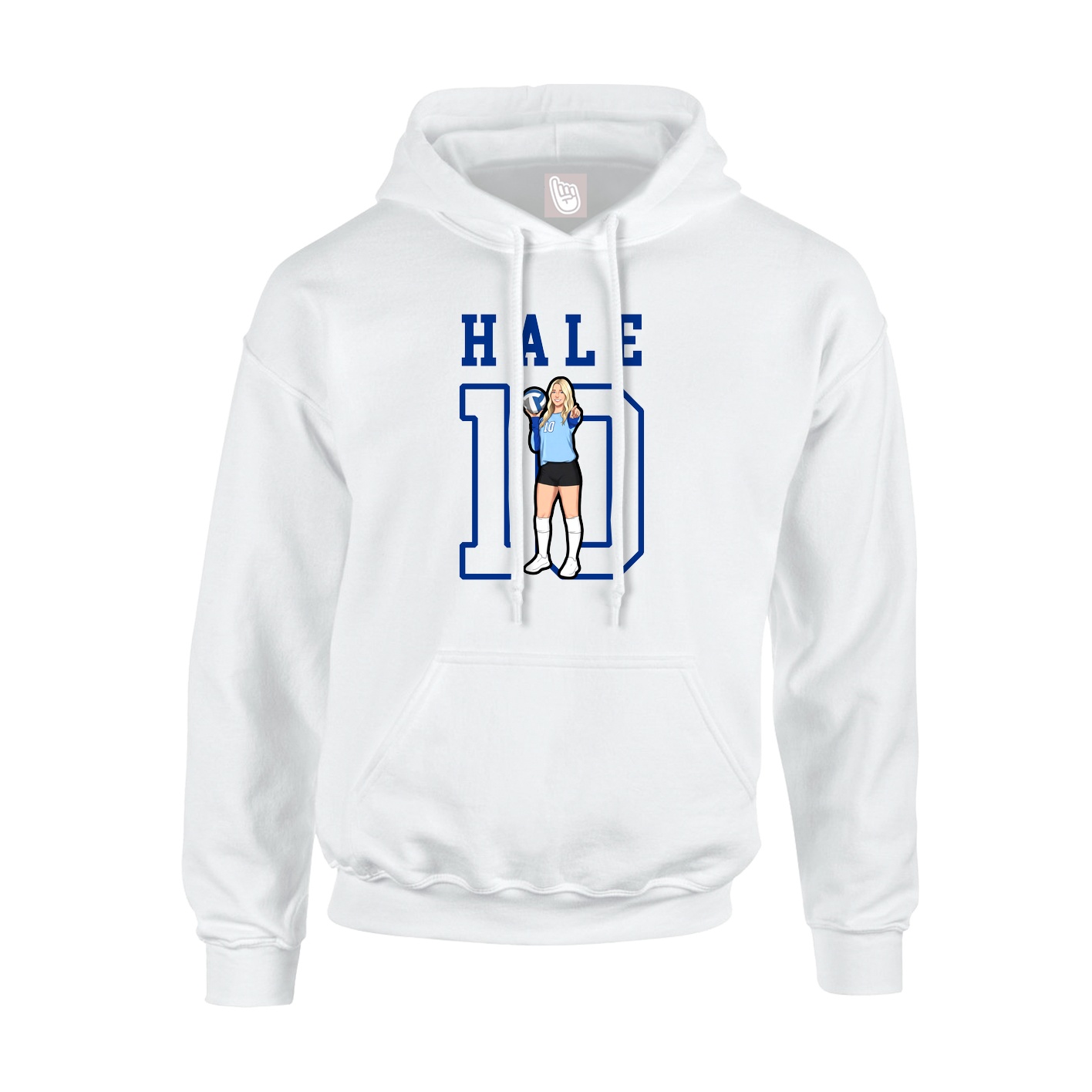 Youth Hoodie — Shirsey in White