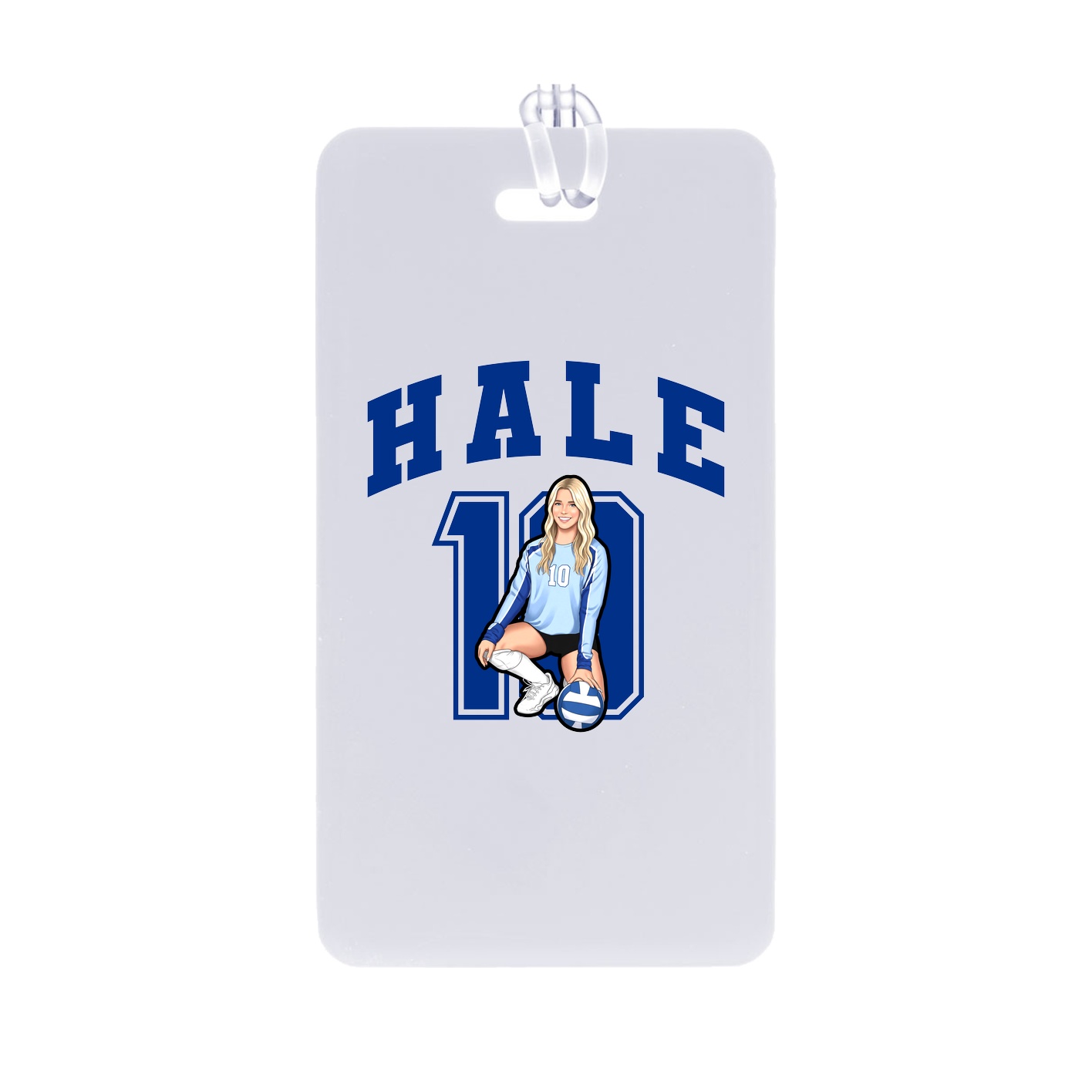 Bag Tag — Number in Classic