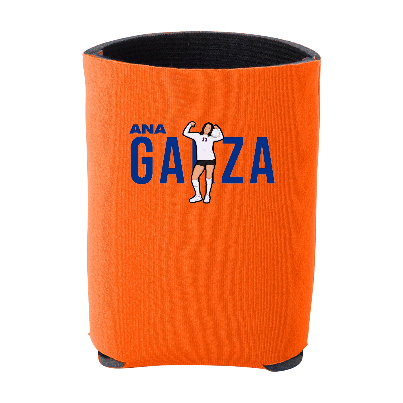 Can Holder — Player Name in Orange