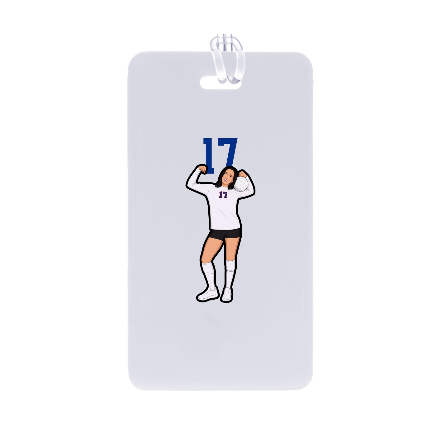 Bag Tag — Number Top in Classic