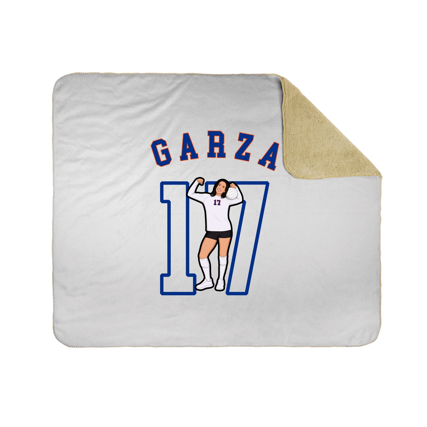 Throw Blanket — Shirsey Arch in White