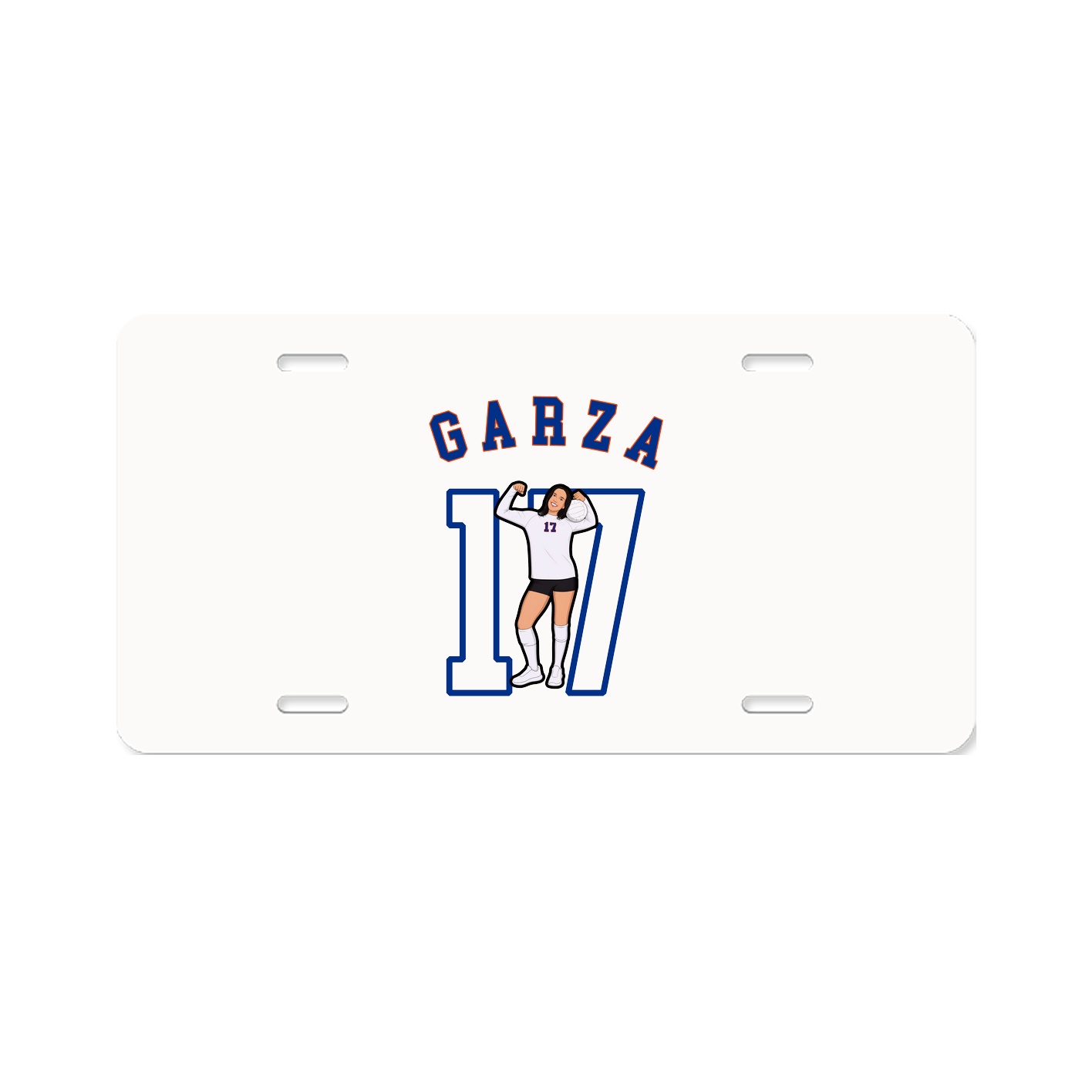 License Plate — Shirsey Arch in Classic