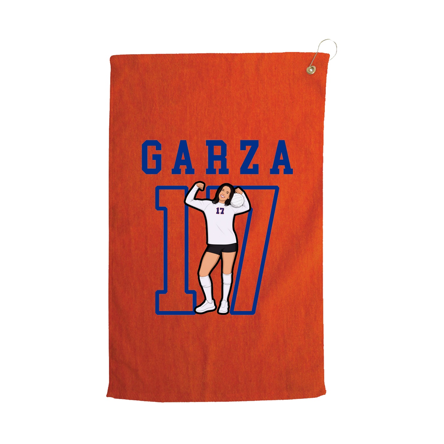 Golf Towel — Shirsey in Orange