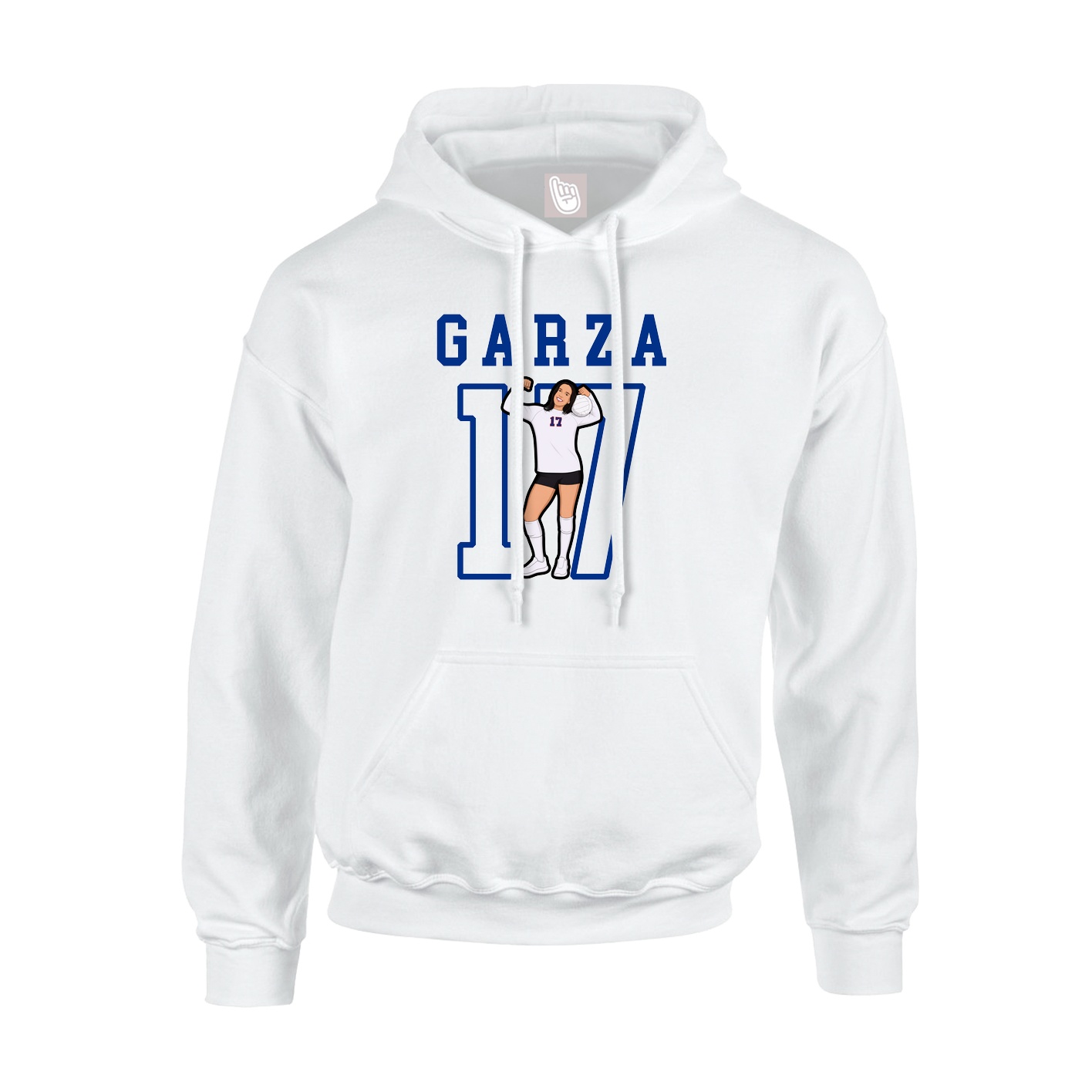 Youth Hoodie — Shirsey in White