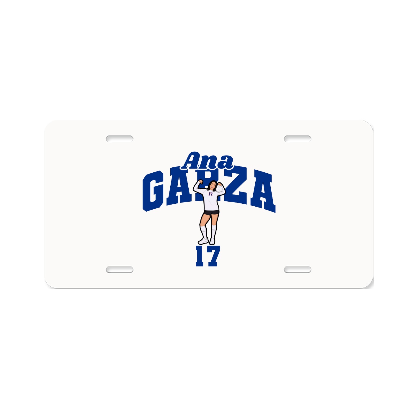 License Plate — Signature Arch in Classic