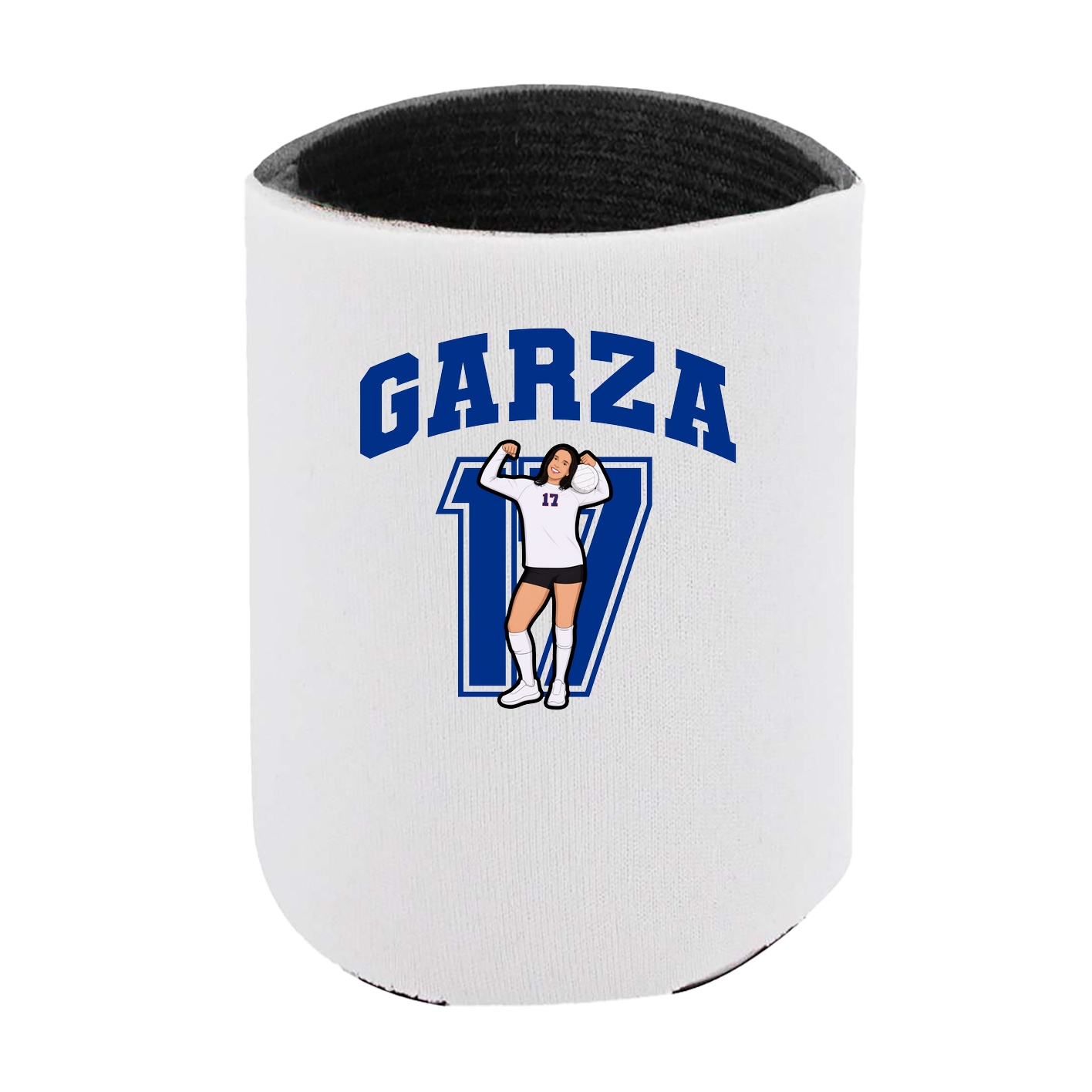 Can Holder — Number in White