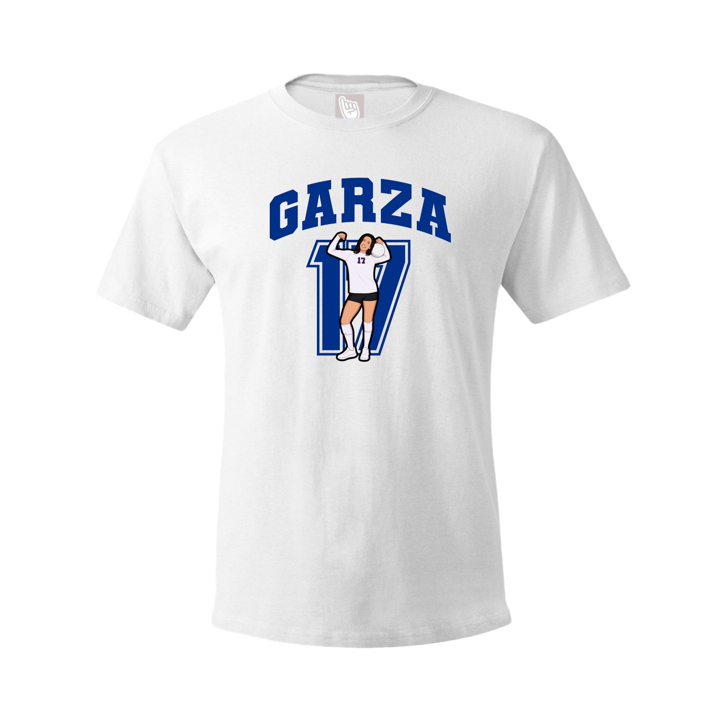 Tee — Number in White