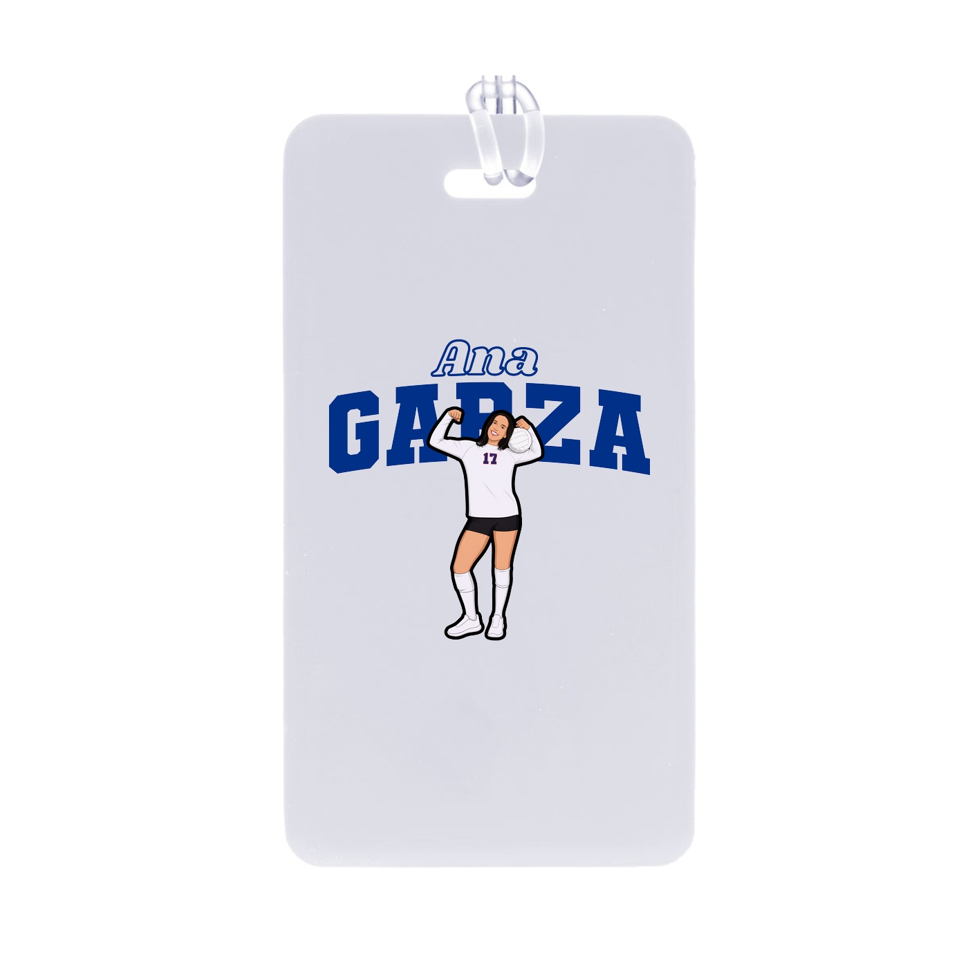 Bag Tag — Name Arch in Classic