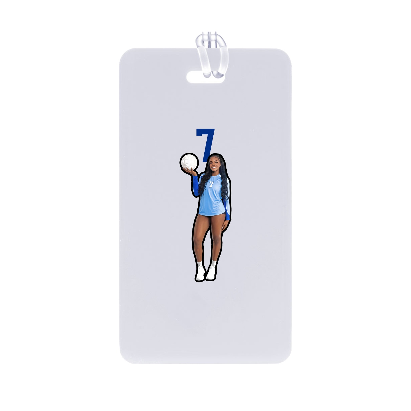 Bag Tag — Number Top in Classic