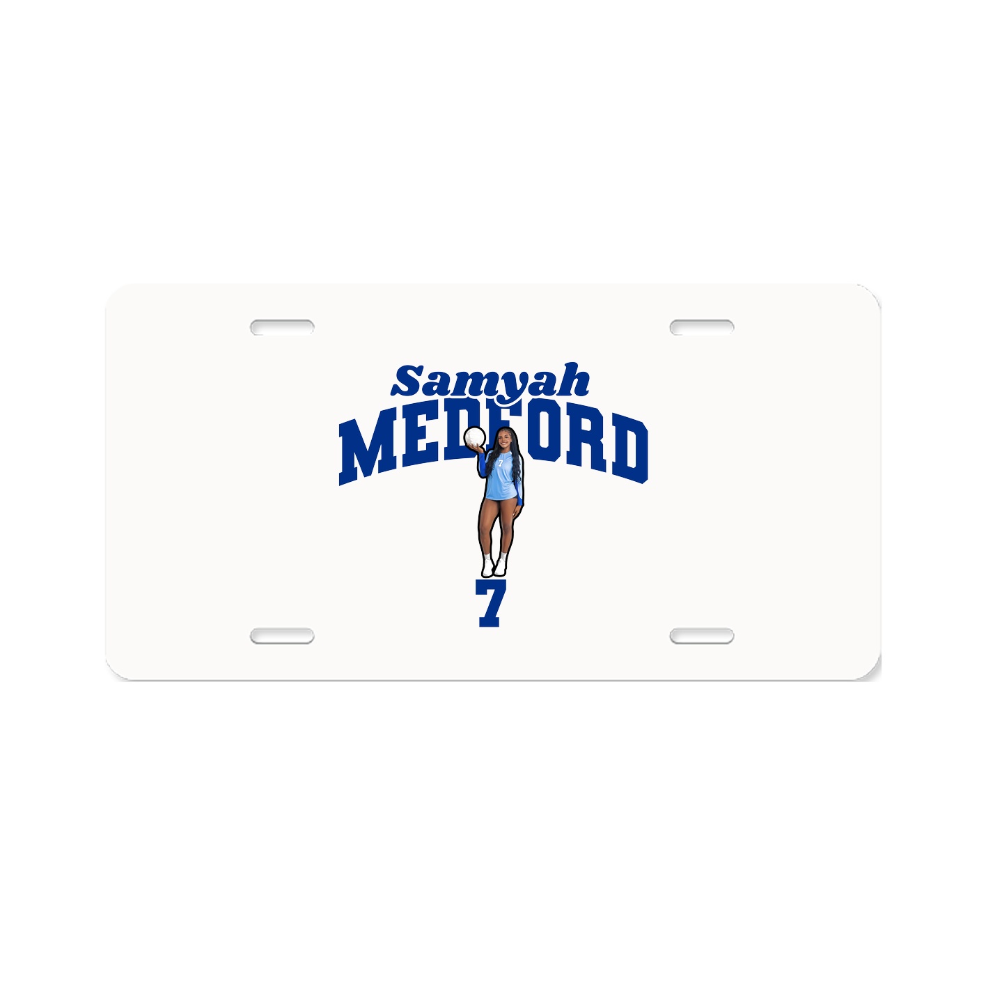License Plate — Signature Arch in Classic