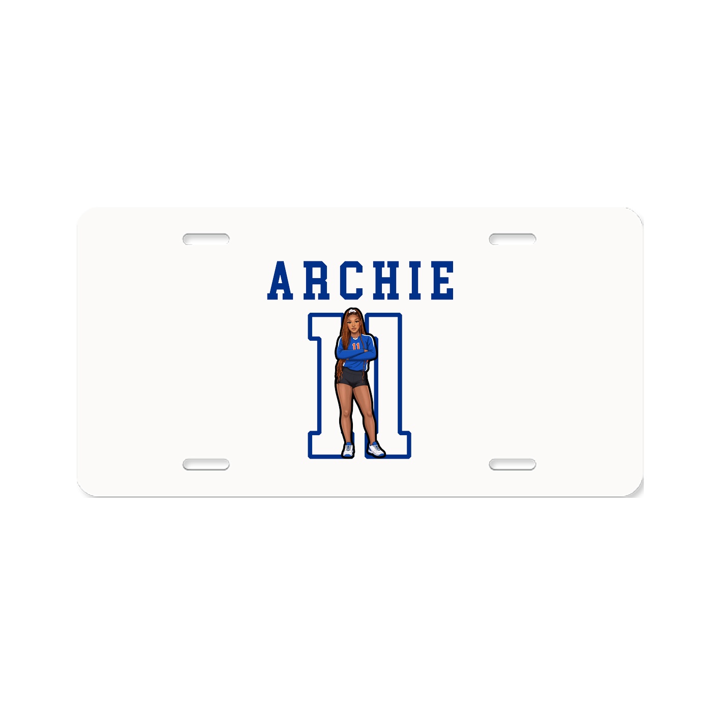 License Plate — Shirsey in Classic