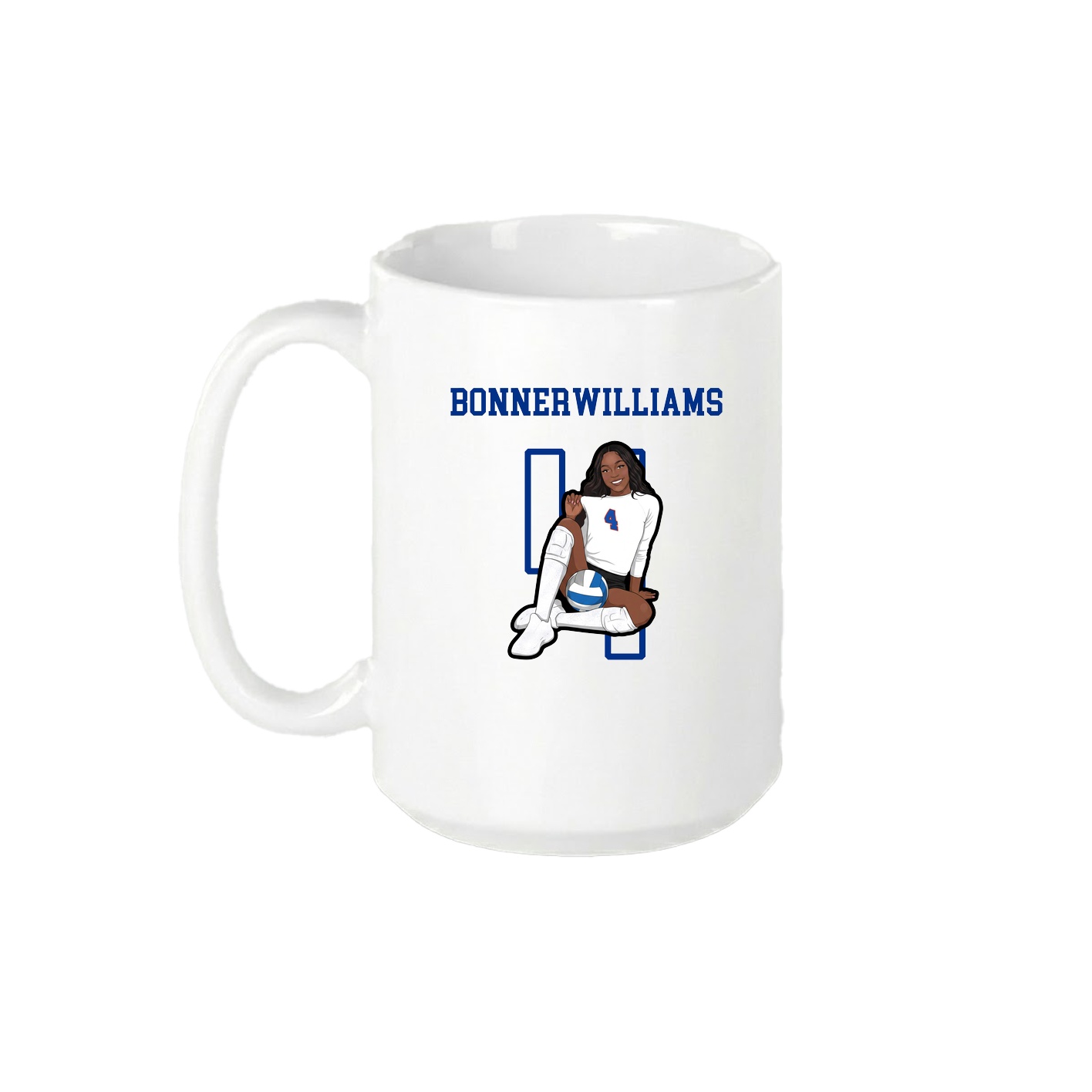 15oz Coffee Mug — Shirsey in White