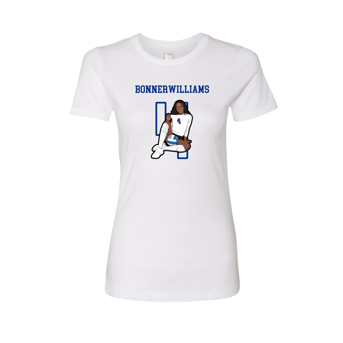 Fitted Women's Tee — Shirsey in White