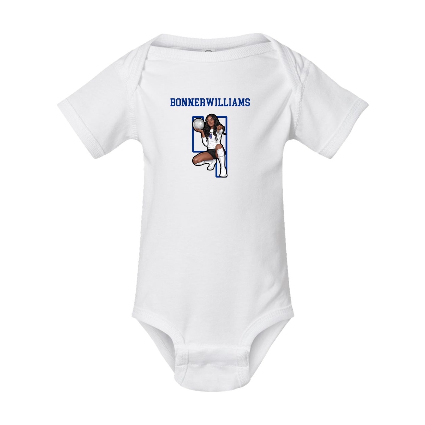 Baby Onesie — Shirsey in White