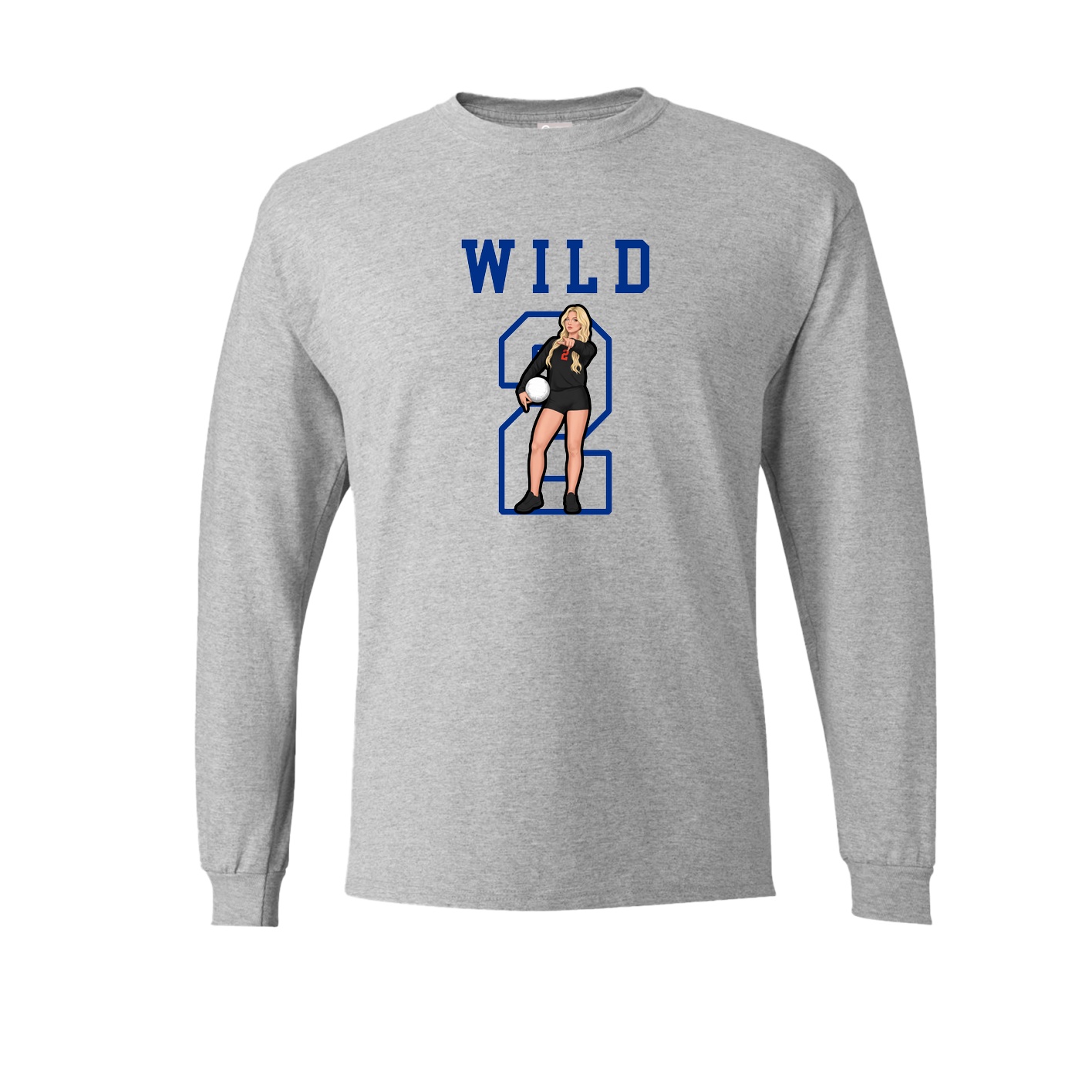 Long Sleeve Tee — Shirsey in Grey