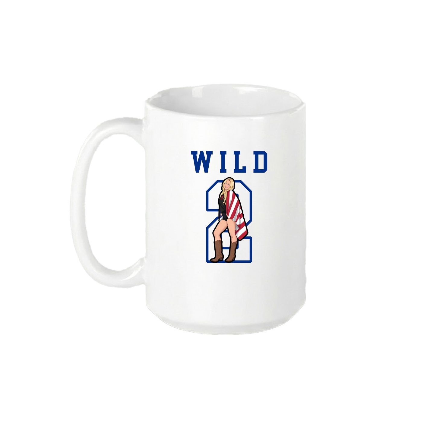 15oz Coffee Mug — Shirsey in White