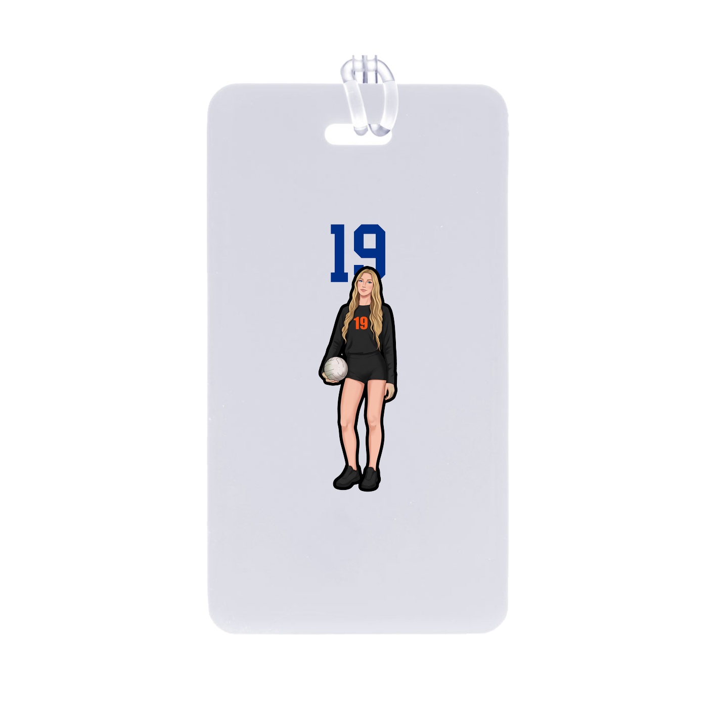 Bag Tag — Number Top in Classic