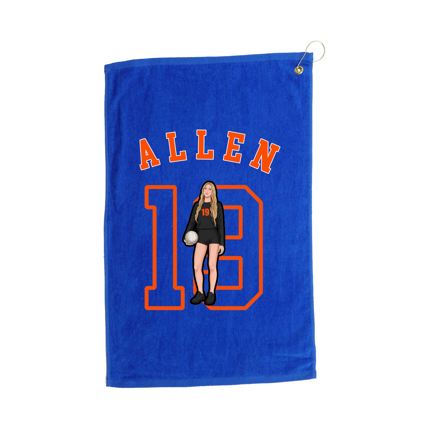Golf Towel — Shirsey Arch in Royal