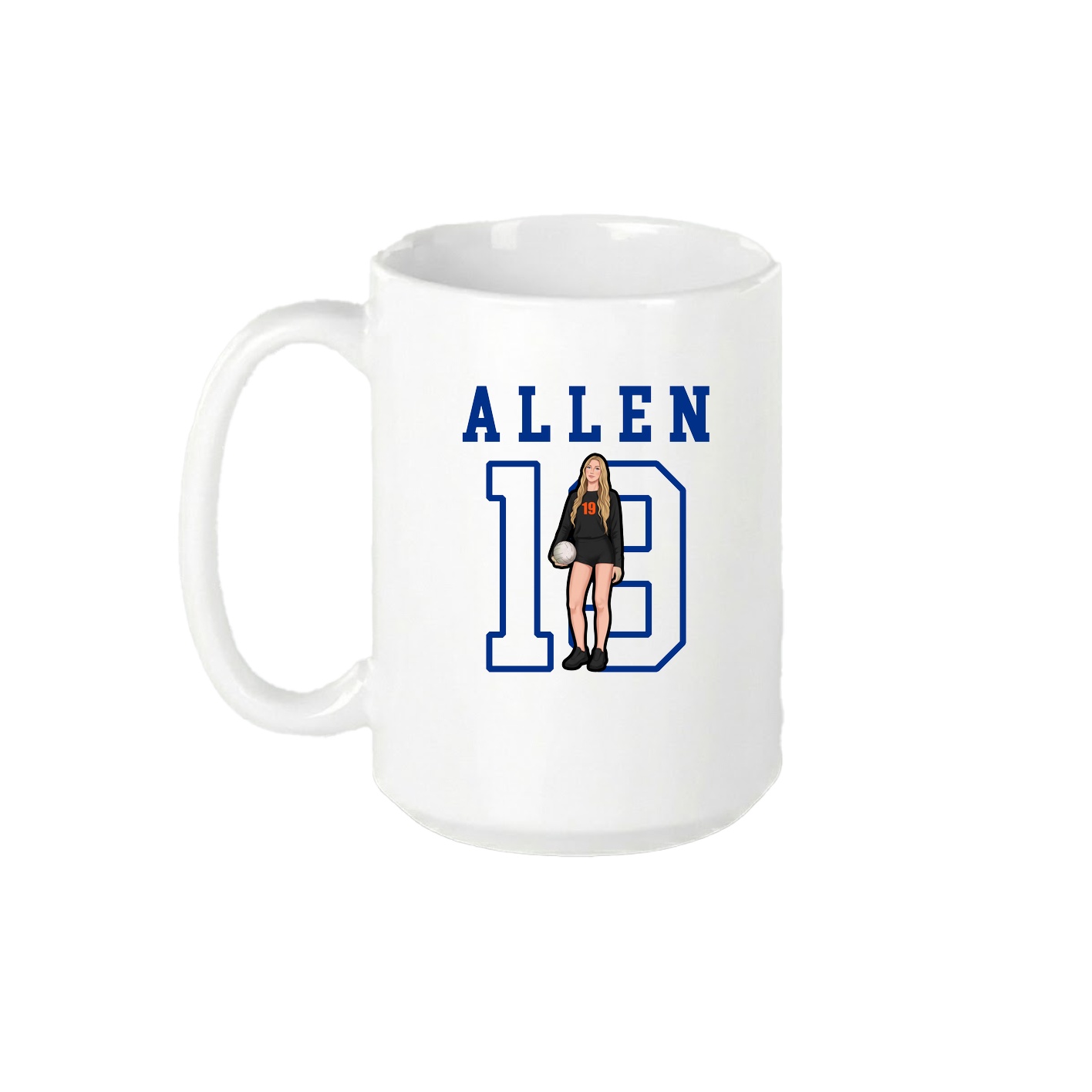 15oz Coffee Mug — Shirsey in White