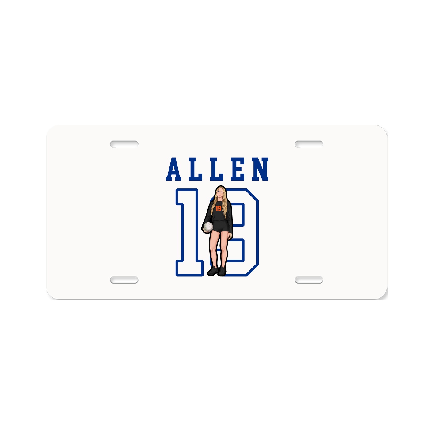 License Plate — Shirsey in Classic