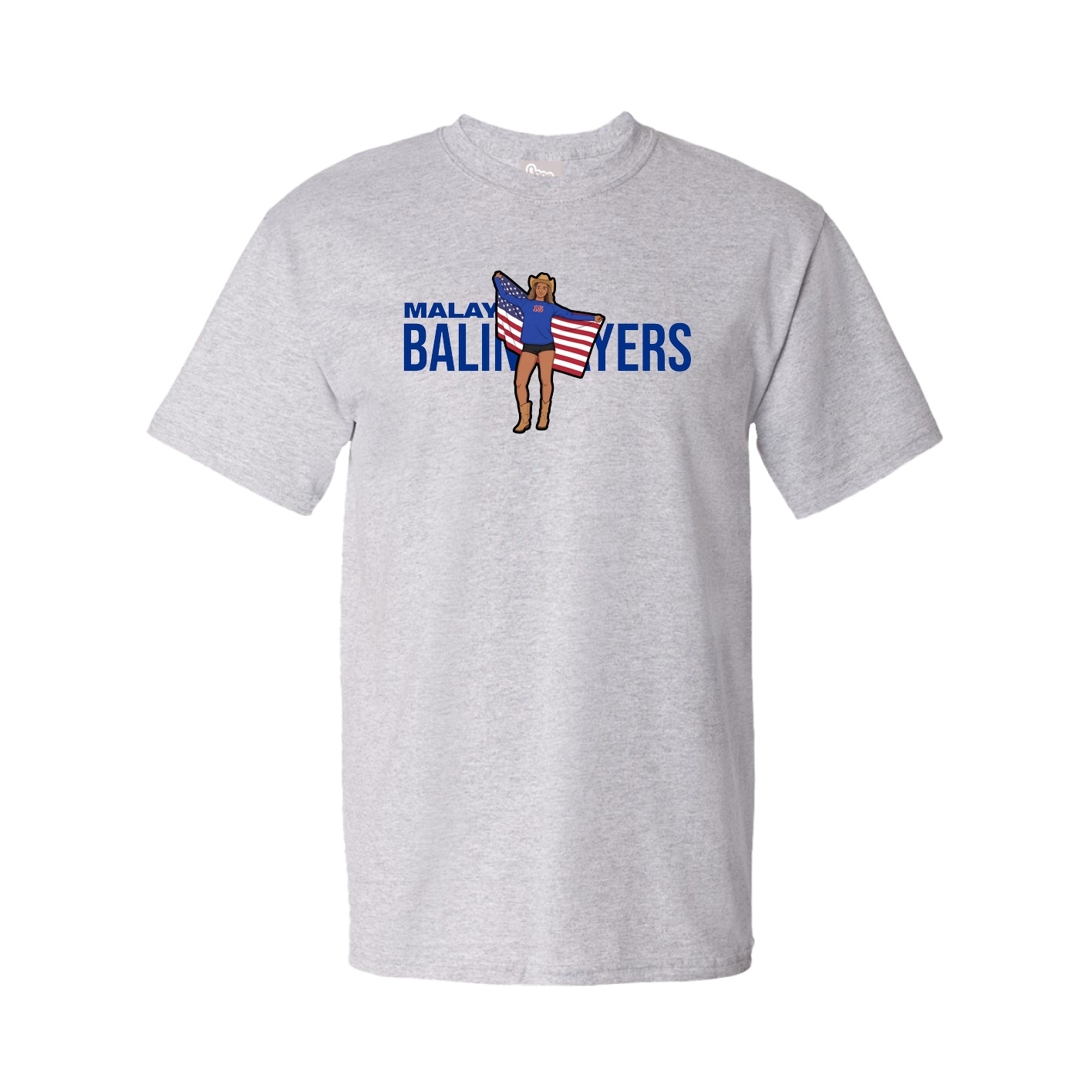 Tee — Player Name in Grey