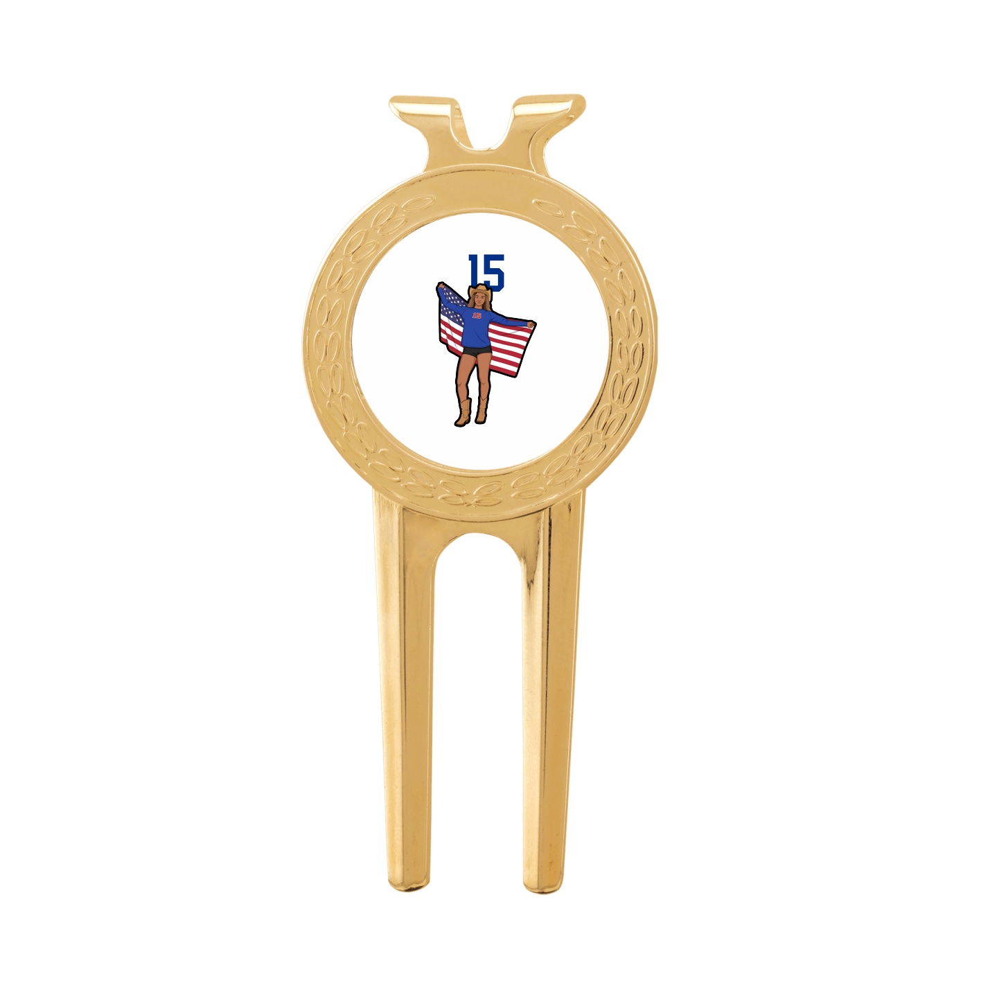Divot Tool with Ball Marker — Number Top in Classic