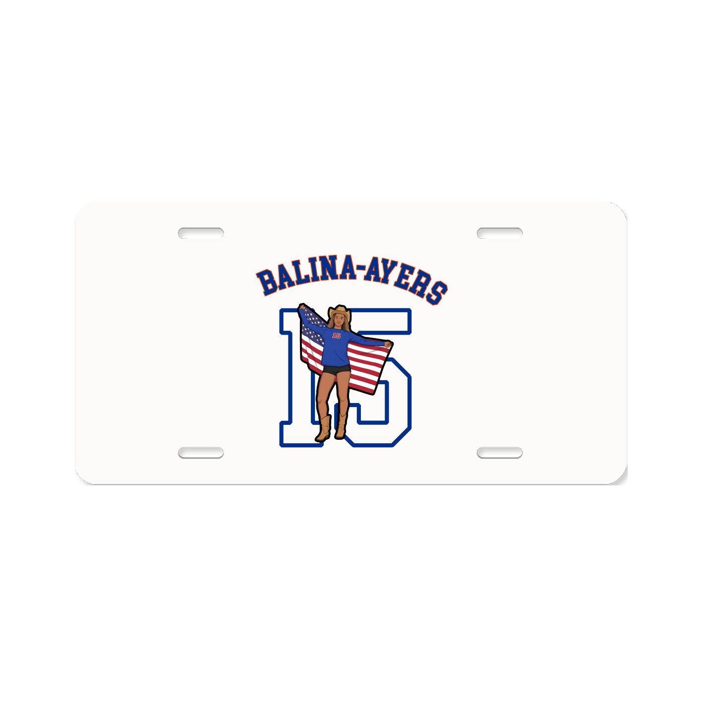 License Plate — Shirsey Arch in Classic