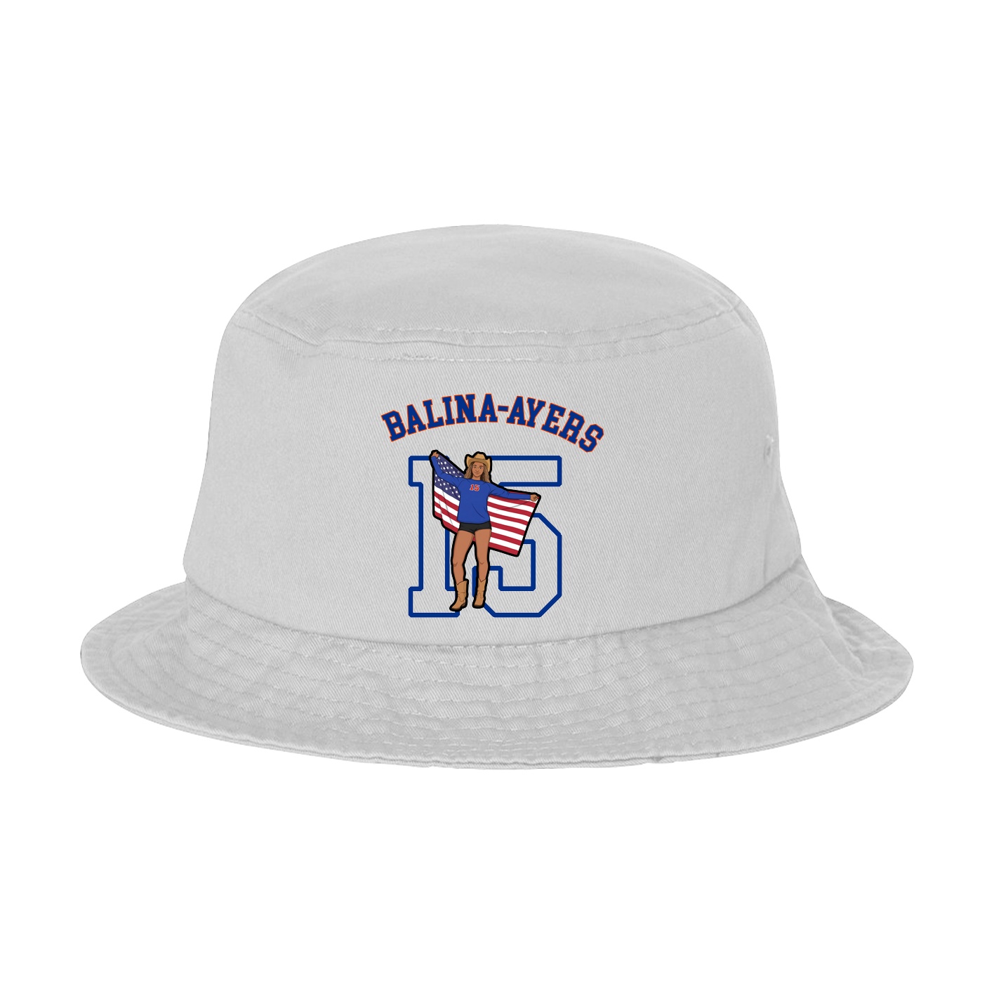 Bucket Cap — Shirsey Arch in White