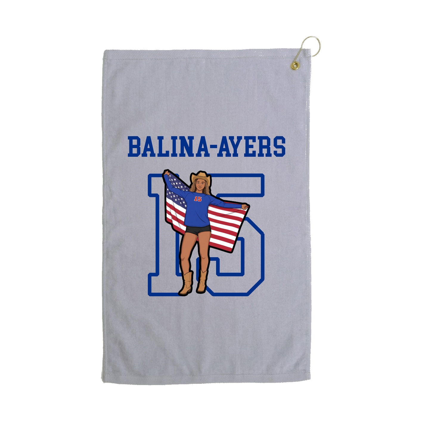 Golf Towel — Shirsey in Grey