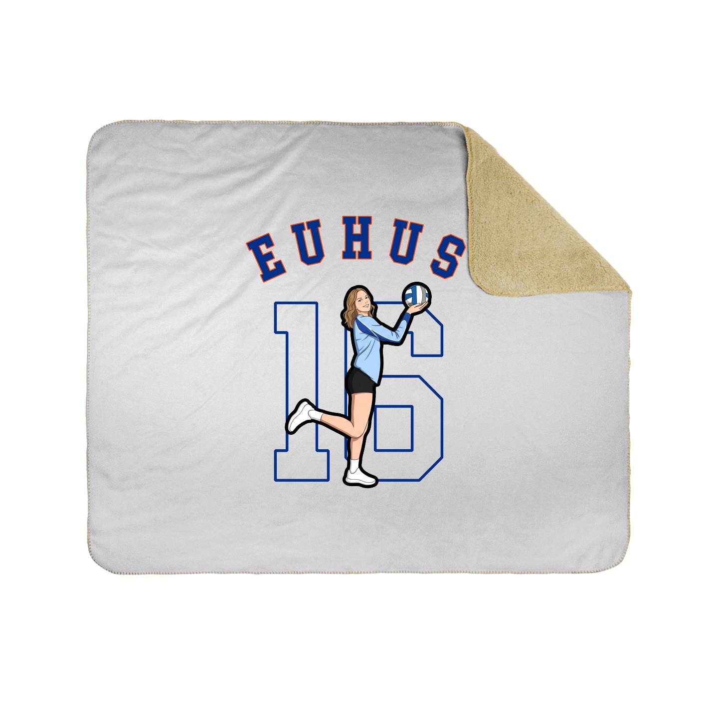 Throw Blanket — Shirsey Arch in White