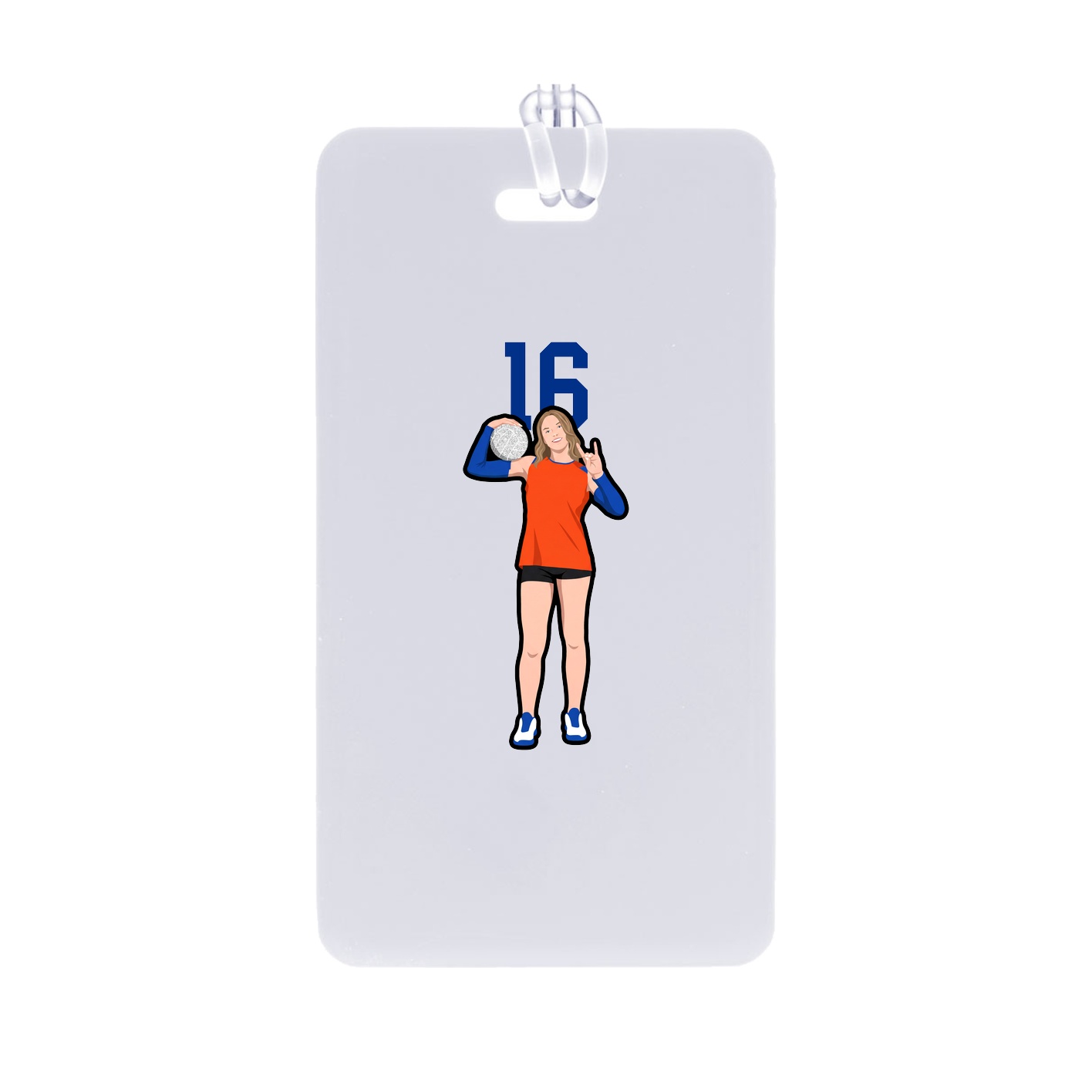 Bag Tag — Number Top in Classic