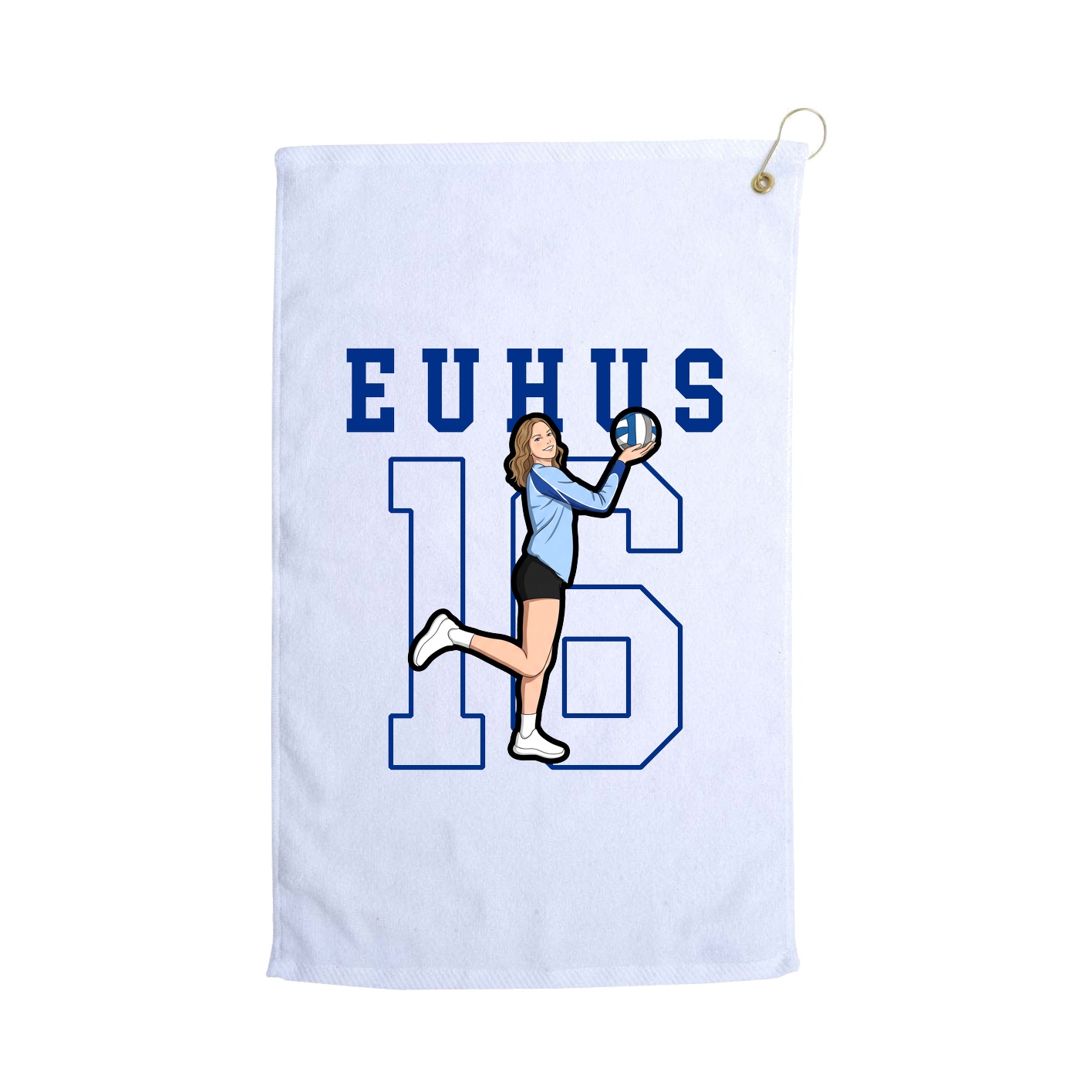 Golf Towel — Shirsey in White
