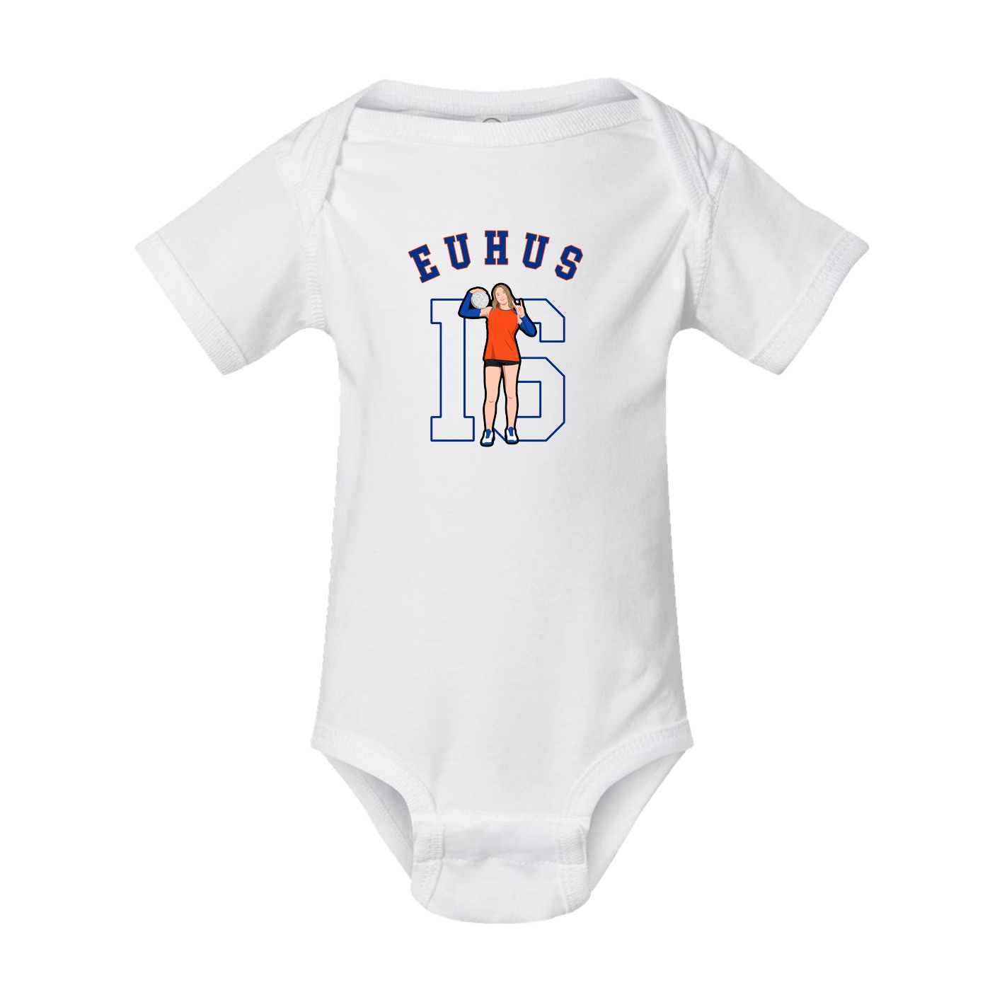 Baby Onesie — Shirsey Arch in White