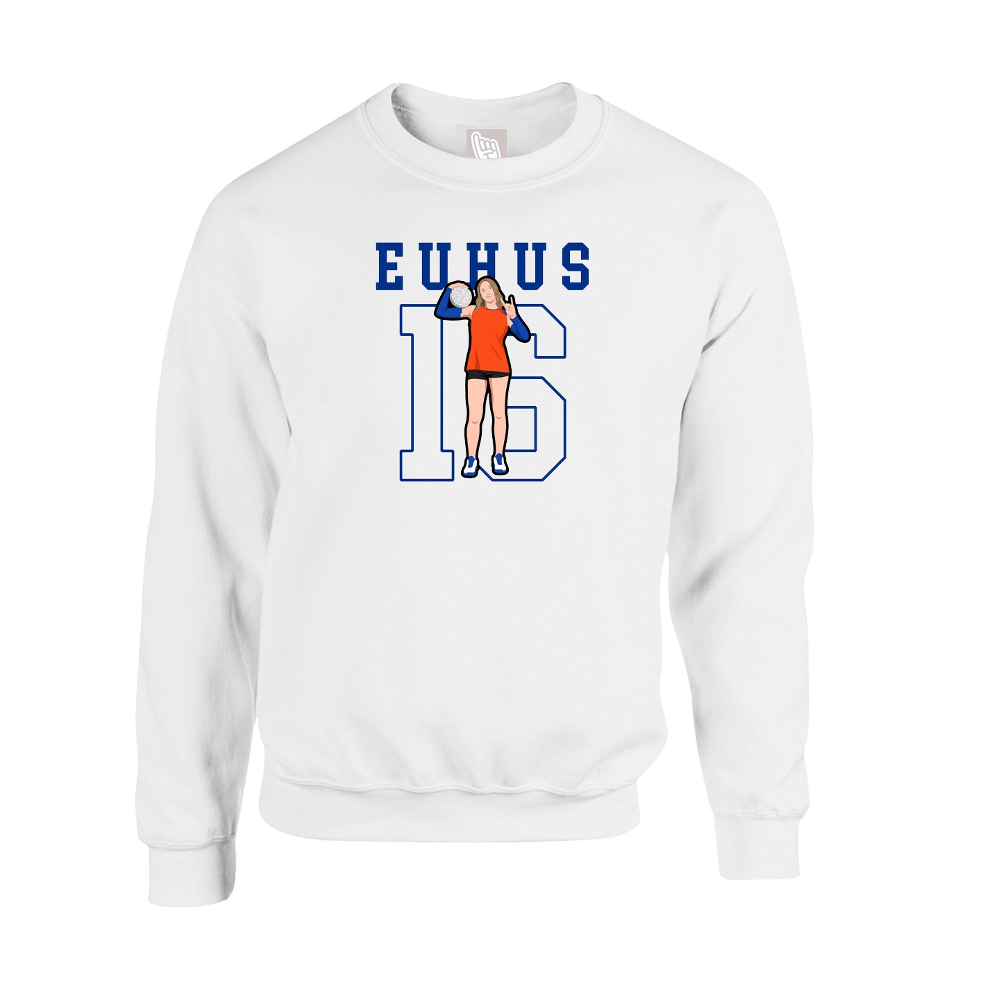 Fleece Crew — Shirsey in White