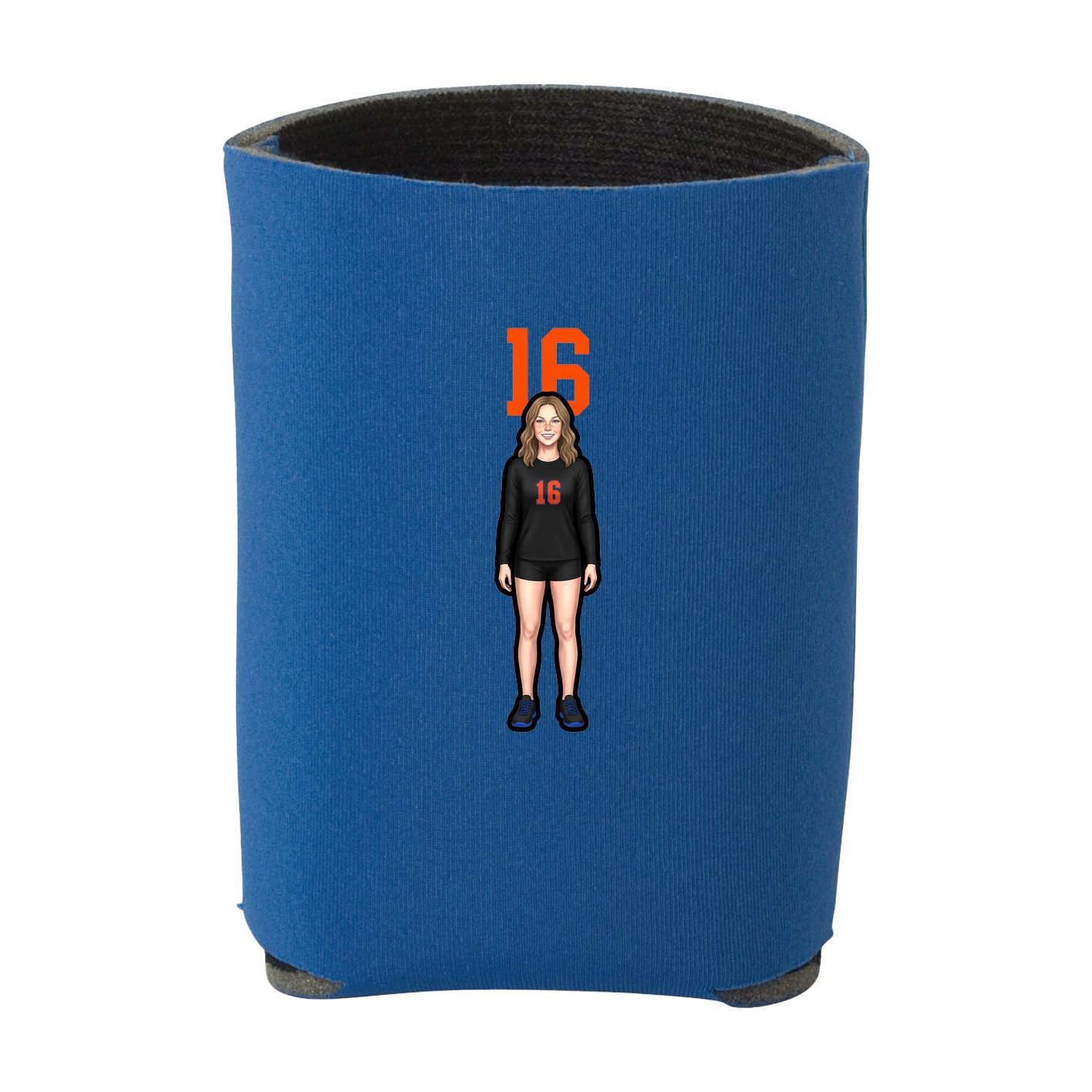 Can Holder — Number Top in Royal