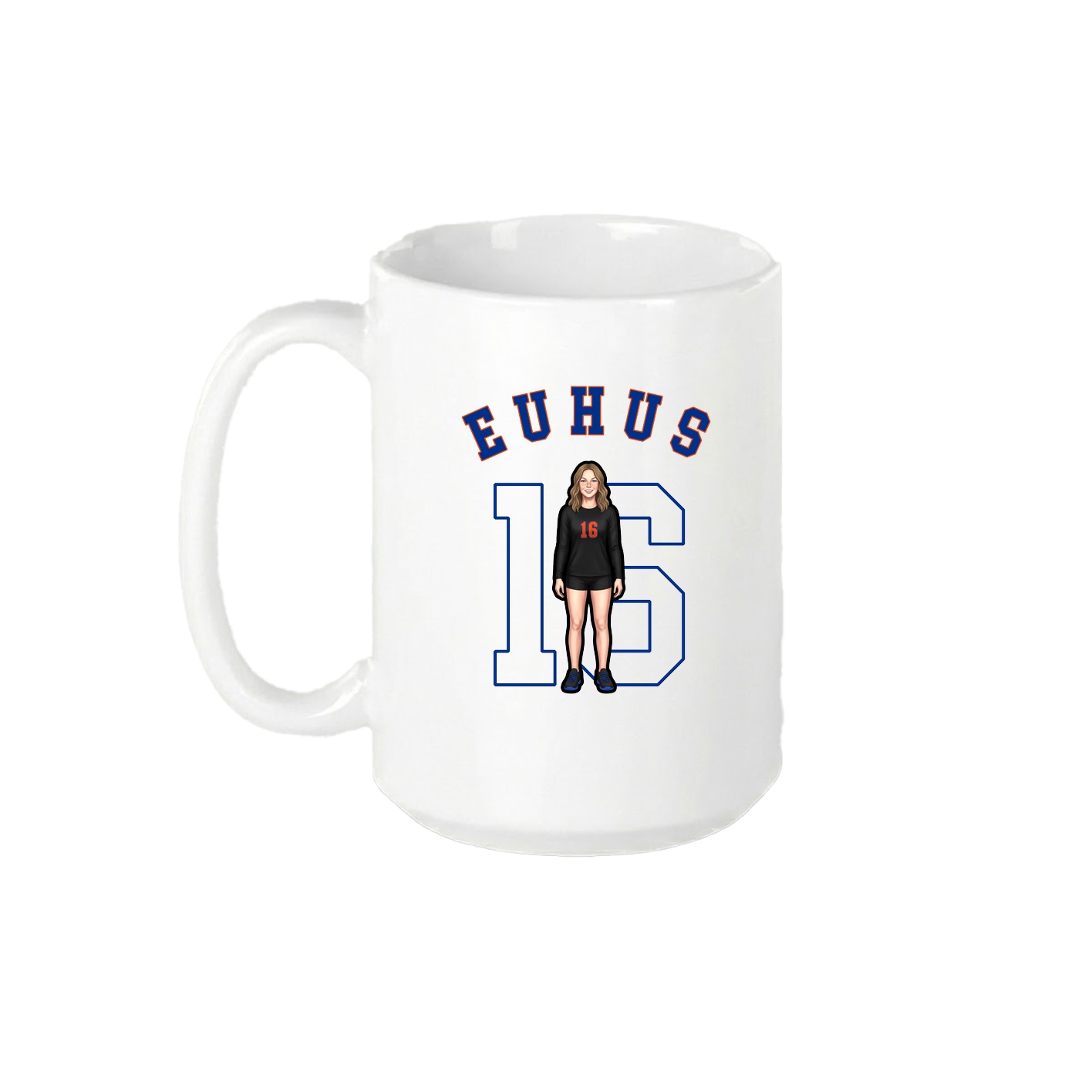 15oz Coffee Mug — Shirsey Arch in White