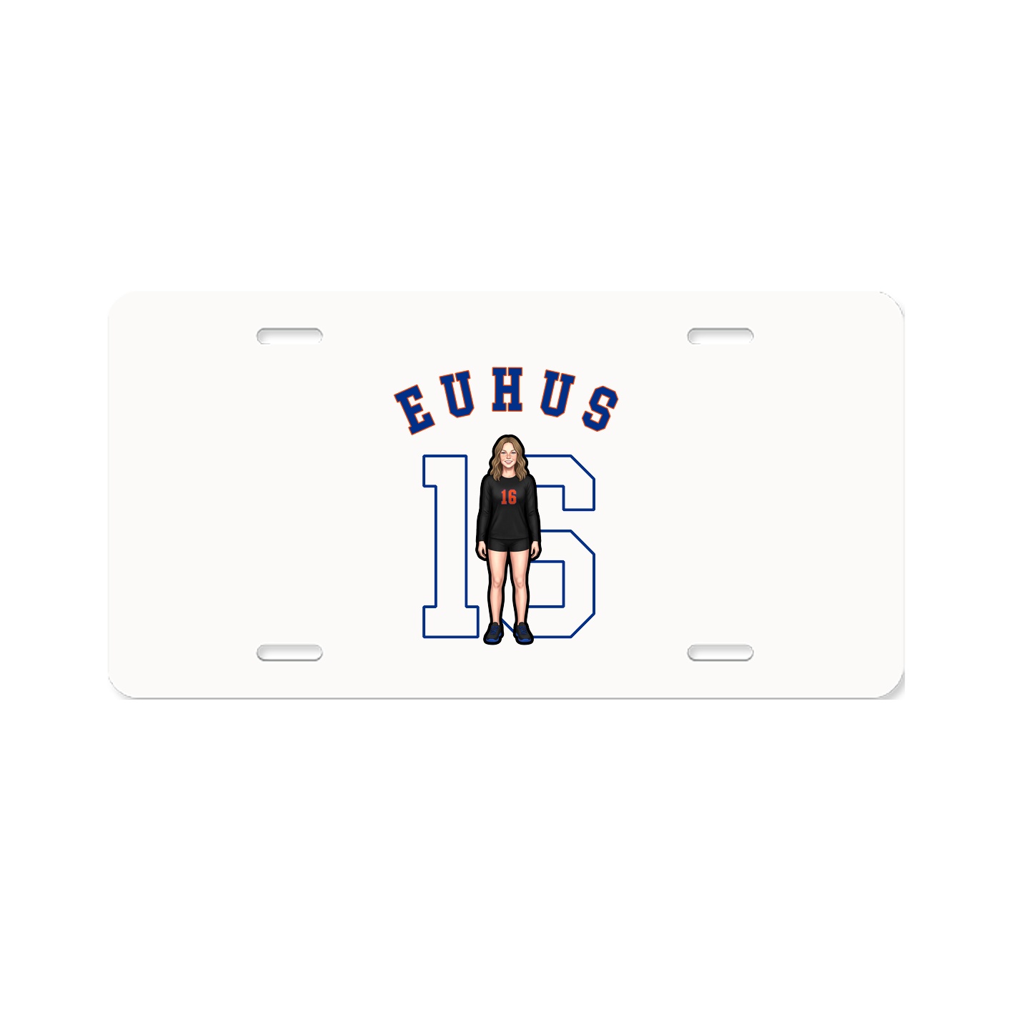 License Plate — Shirsey Arch in Classic