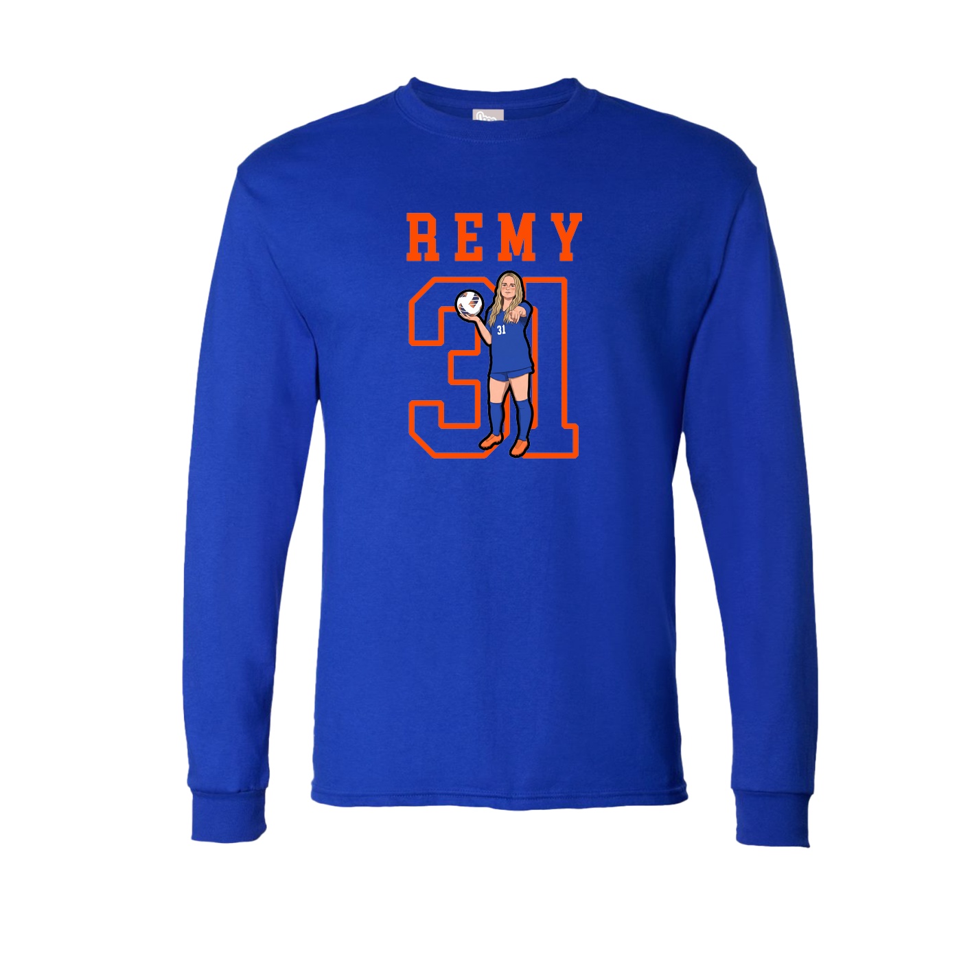 Long Sleeve Tee — Shirsey in Royal