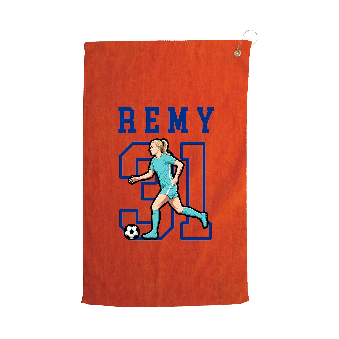 Golf Towel — Shirsey in Orange
