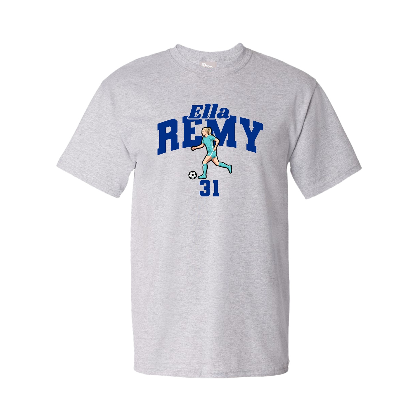 Youth Tee — Signature Arch in Grey