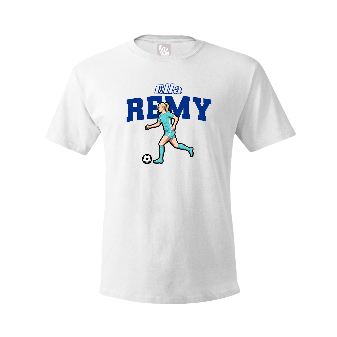 Tee — Name Arch in White