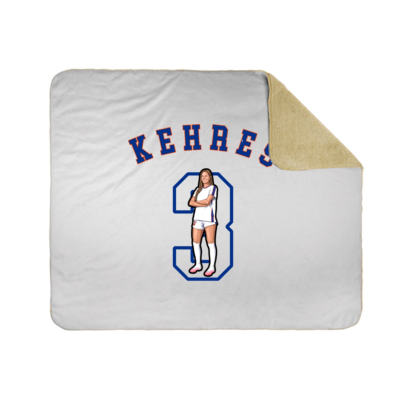 Throw Blanket — Shirsey Arch in White