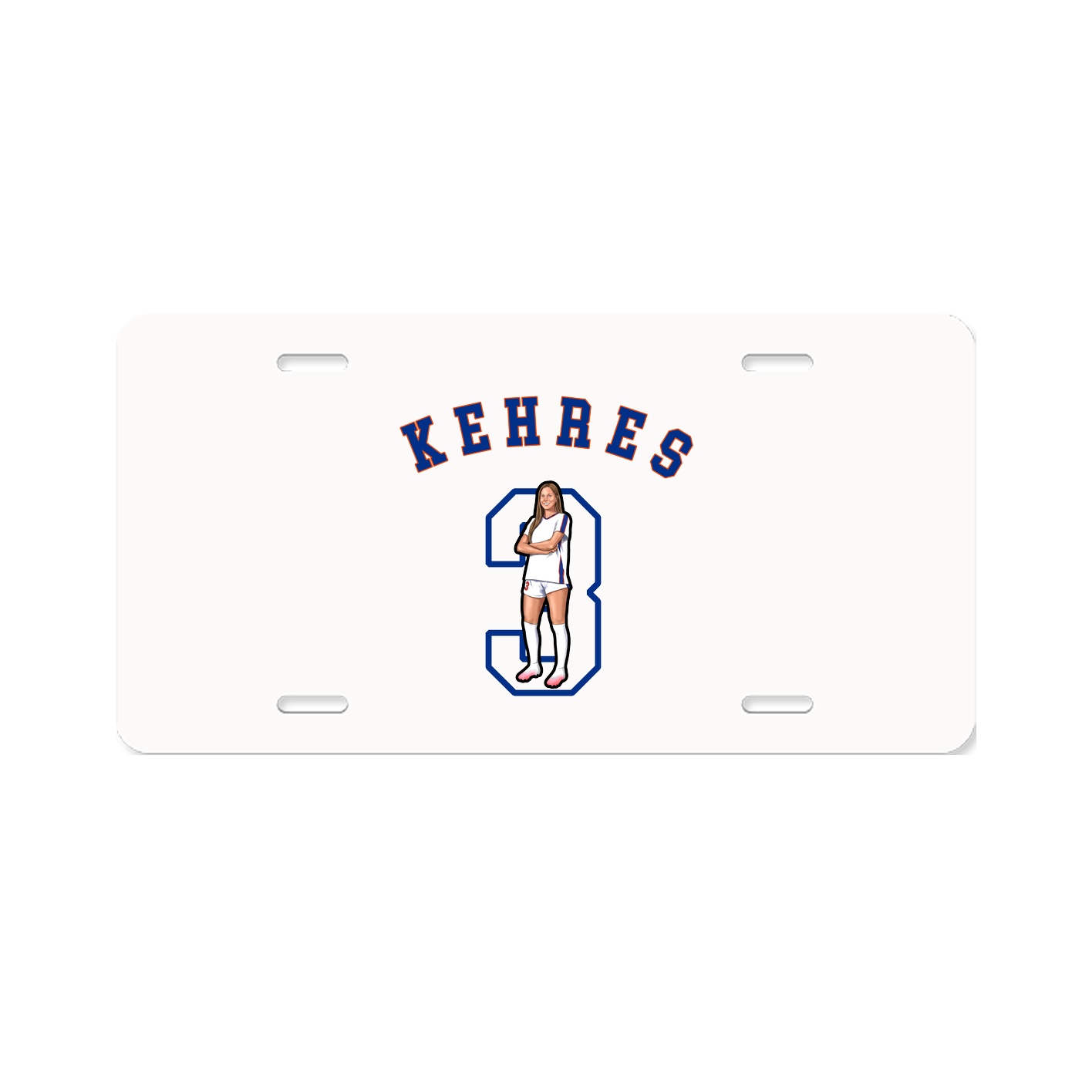 License Plate — Shirsey Arch in Classic