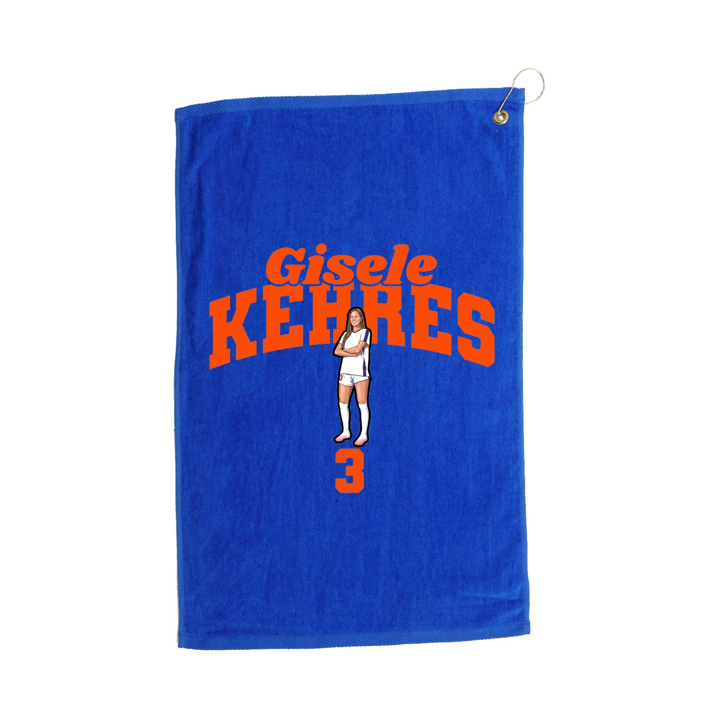 Golf Towel — Signature Arch in Royal